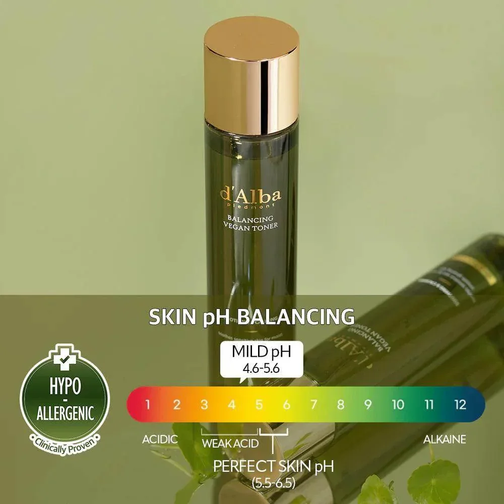 d'Alba - Balancing Vegan Toner 150ml - Image 3