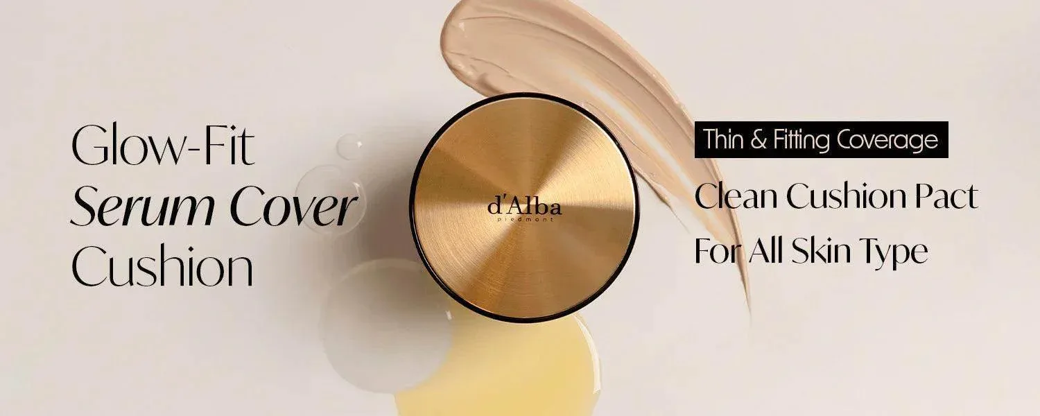 d'Alba - Glow Fit Serum Cover Cushion - 2 Colors - Image 3
