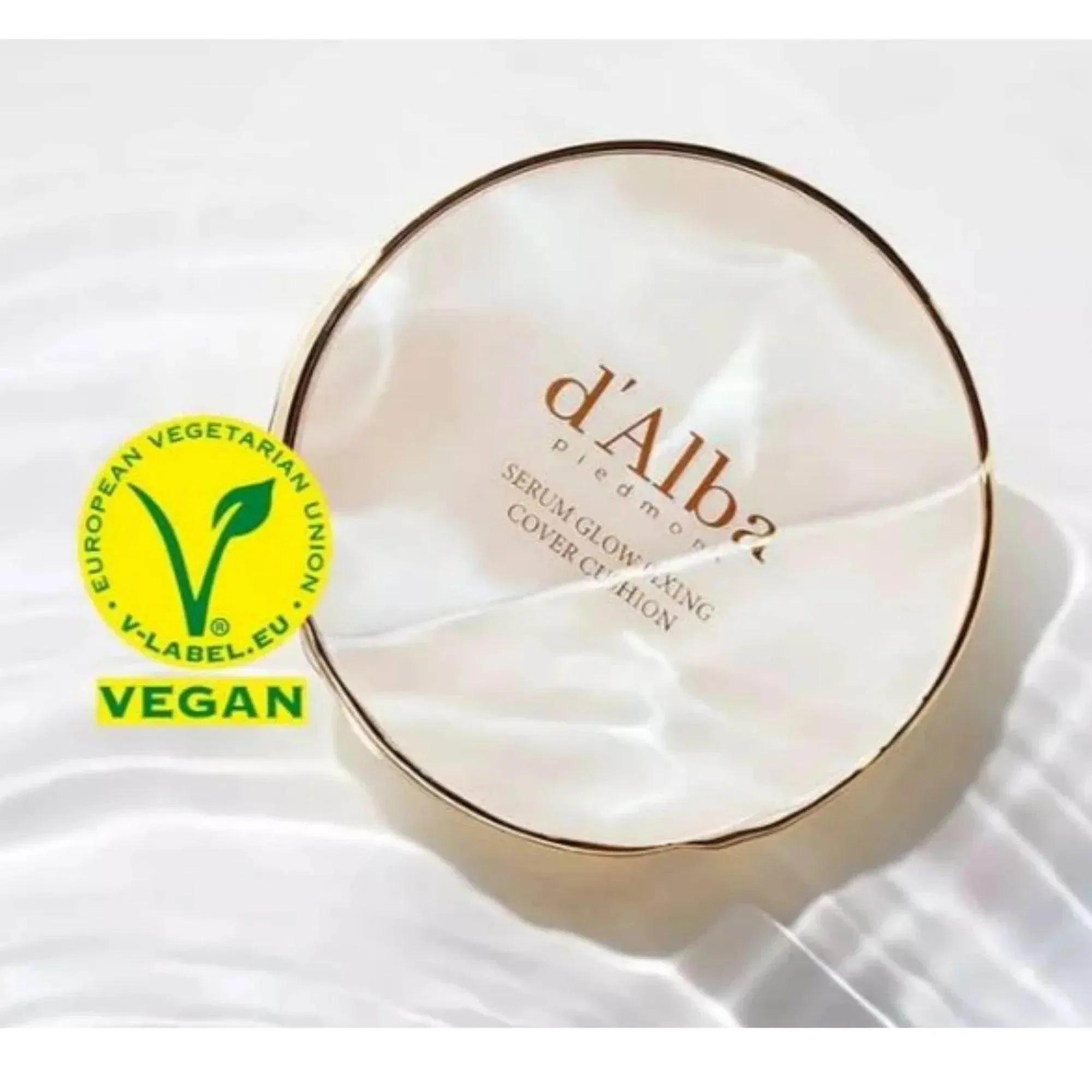 d'Alba - Serum Glow Fixing Cover Cushion SPF50+ PA++++ - 2 Colors - Image 2