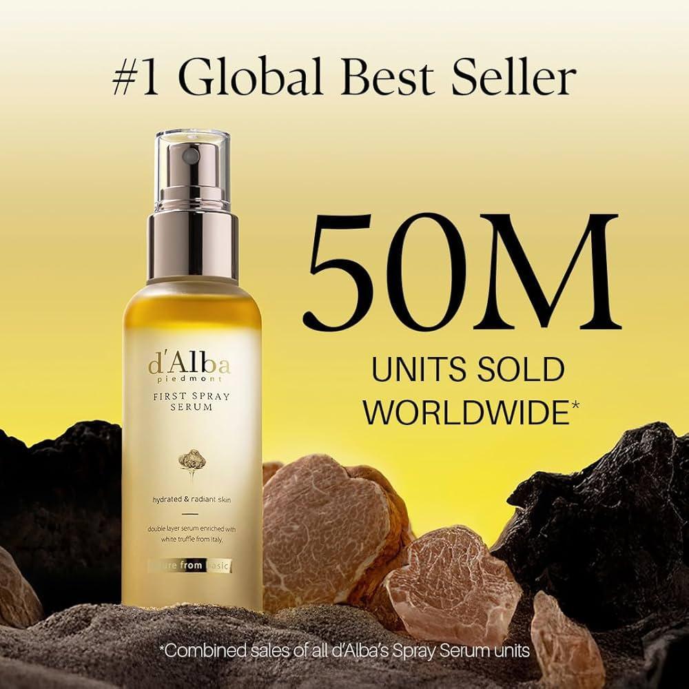 d'Alba White Truffle First Spray Serum 100ml - Image 3