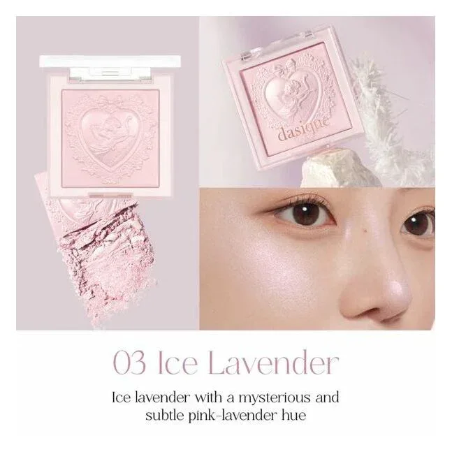 Dasique Luxe Glow Highlighter  - 03 Ice Lavender - Image 2