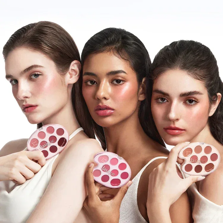 Dasique - Mood Painting Lip & Cheek - 01 Warm Coloring - Image 6