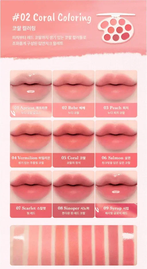 Dasique - Mood Painting Lip & Cheek Palette 6g - 6 Colors - Image 4