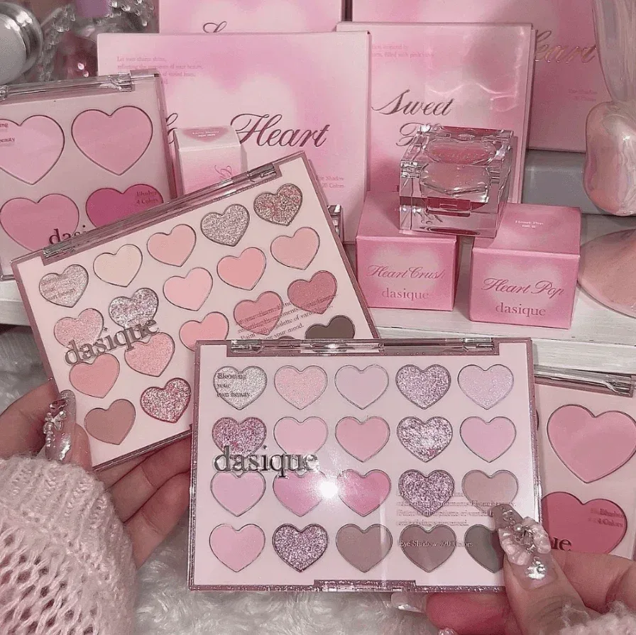 Dasique - Mood Shadow Palette Sweet Heart Collection - 7 Colors - Image 2