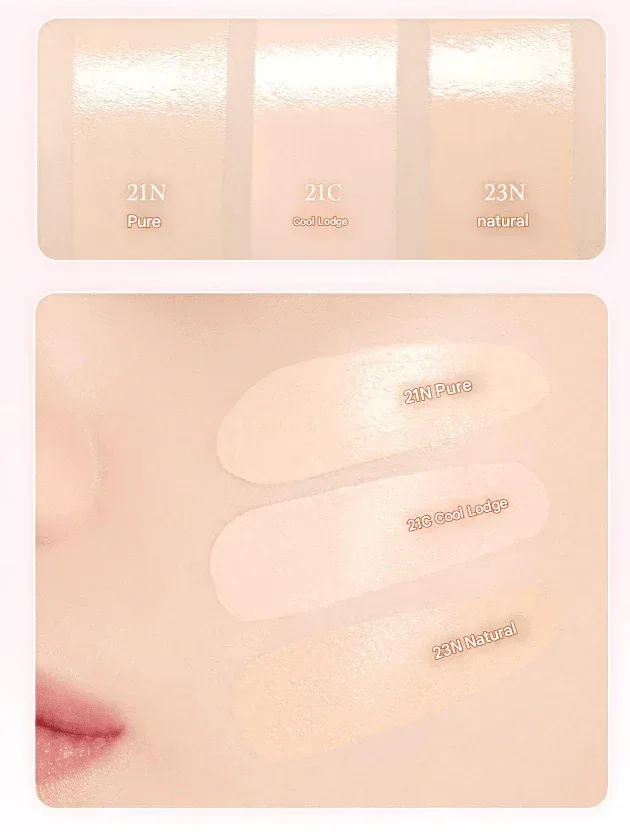 Dasique - Water Dewy Gel Cushion Sweet Heart Collection 15g - 3 Colors - Image 3