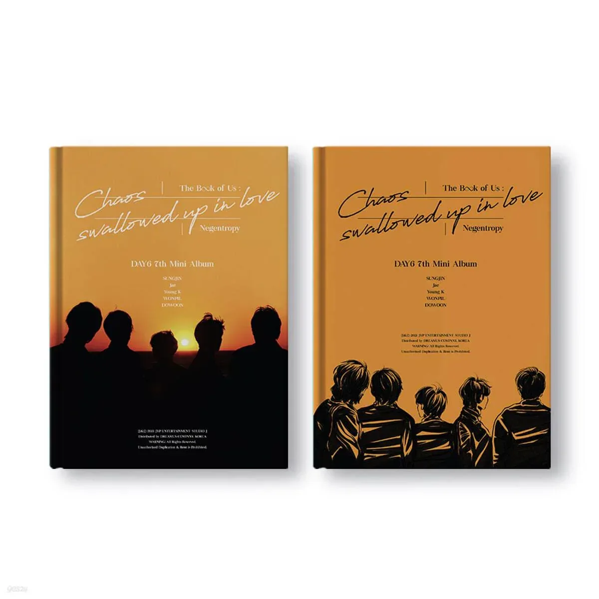 Day6 - Mini Album 7th: The Book of Us: Negentropy Chaos Swallowed Up In Love
