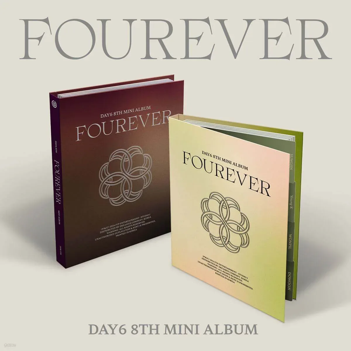 Day6 - Mini Album 8th : Fourever (2 Set)