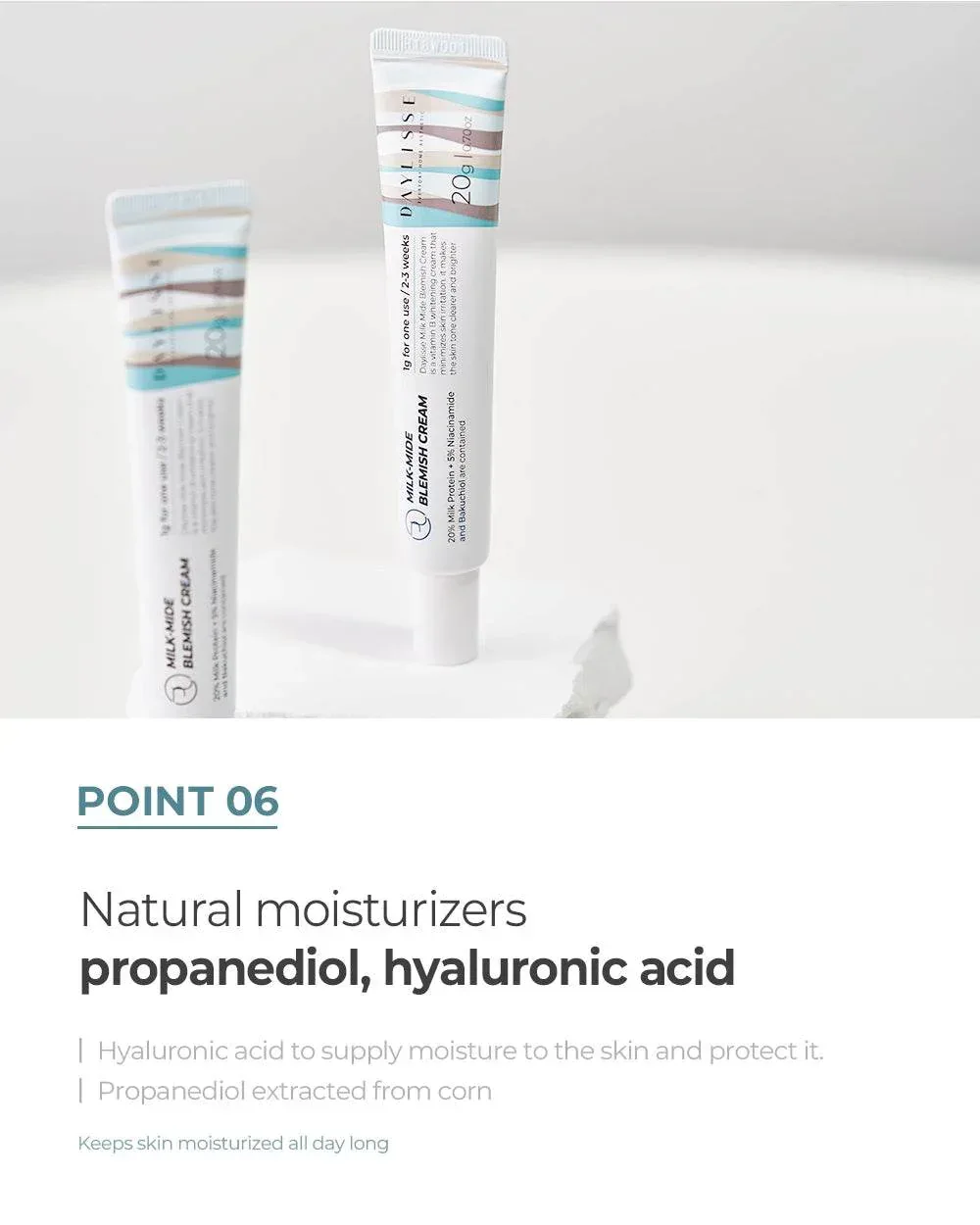 Daylisse - Milk Mide Blemish Cream 20ml - Image 6