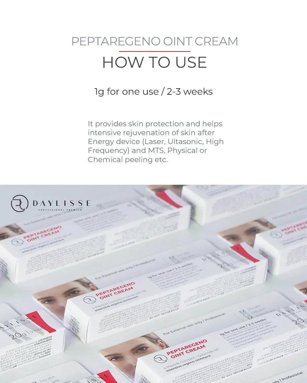 Daylisse - Peptaregeno Oint Cream 20g - Image 3