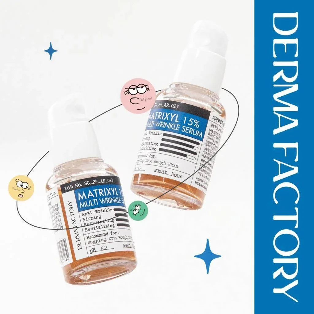 Derma Factory - Matrixyl 15% Multi Wrinkle Serum 30ml - Image 3