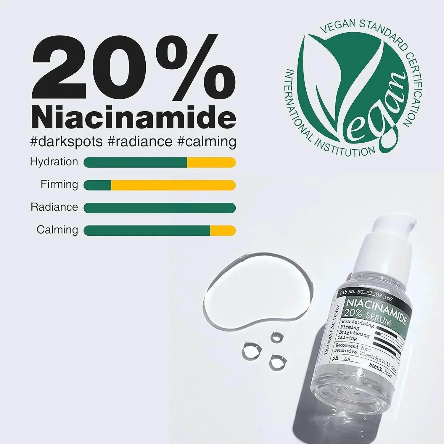Derma Factory - Niacinamide 20% Serum 30ml - Image 4