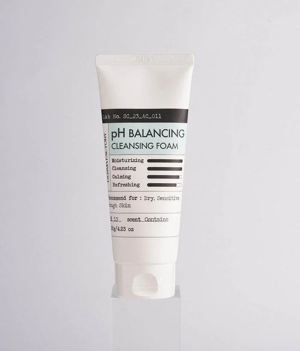 Derma Factory- Panthenol pH Balancing Cleansing Foam 120ml - Image 3