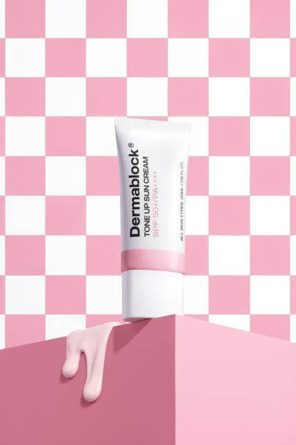 Dermablock - Tone Up Sun Cream SPF50+ PA++++ 35ml - Image 2