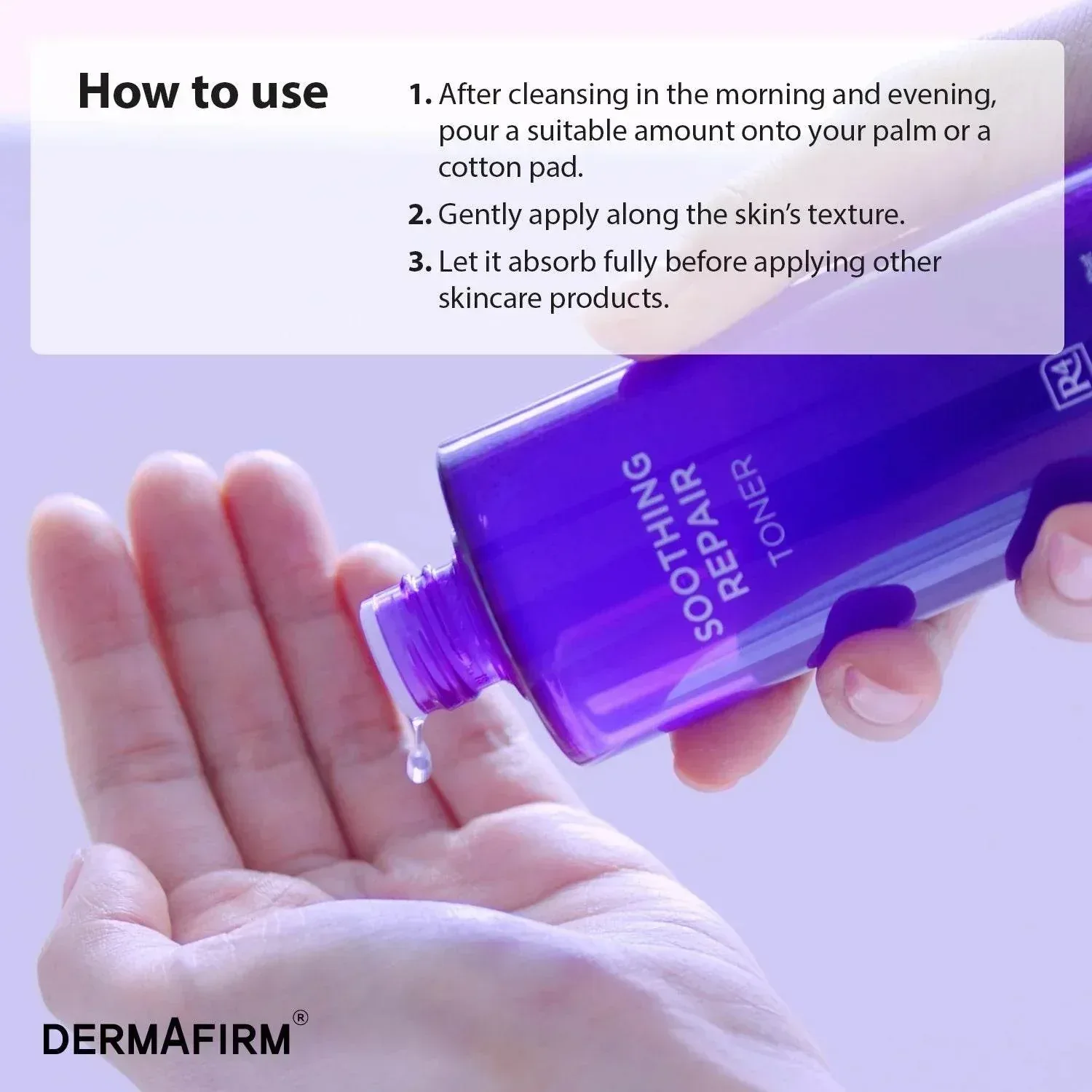 Dermafirm - Soothing Repair Toner 200ml - Image 2