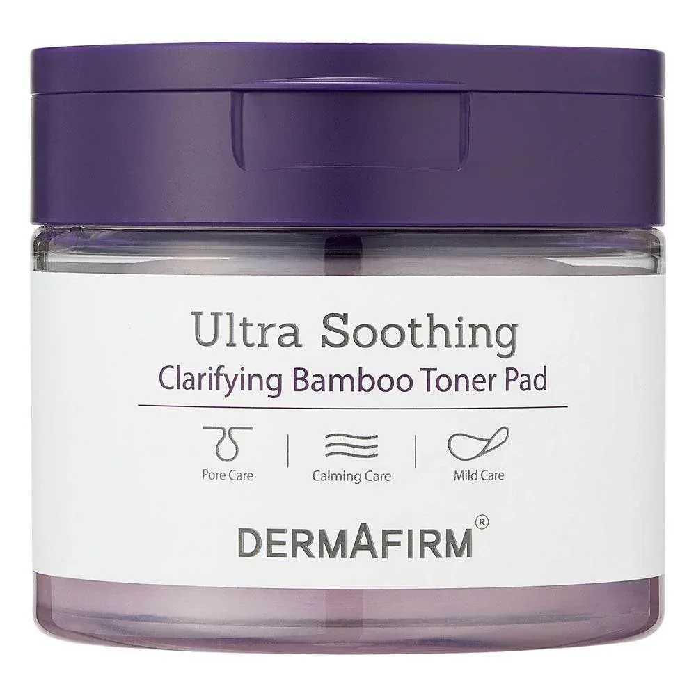 Dermafirm - Ultra Soothing Carifying Bamboo Toner Pad 60ea