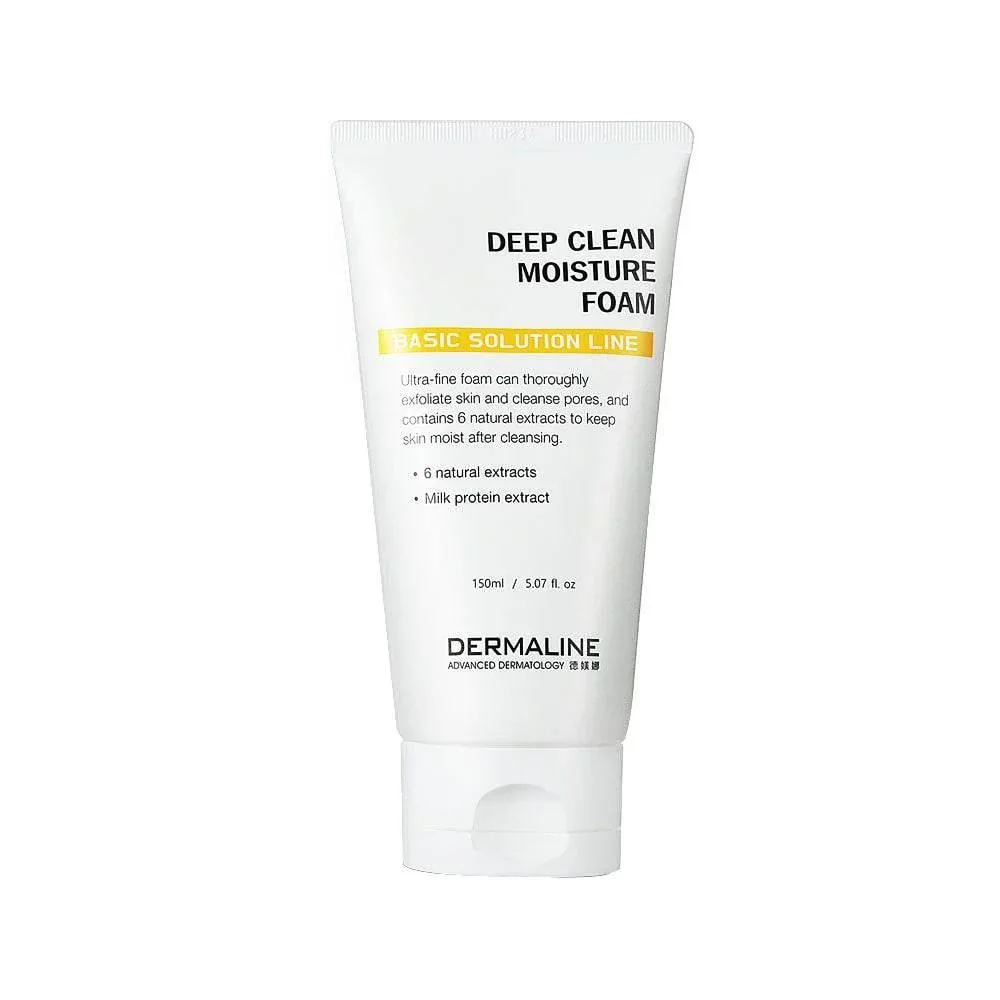 Dermaline - Deep Clean Moisture Foam 150ml