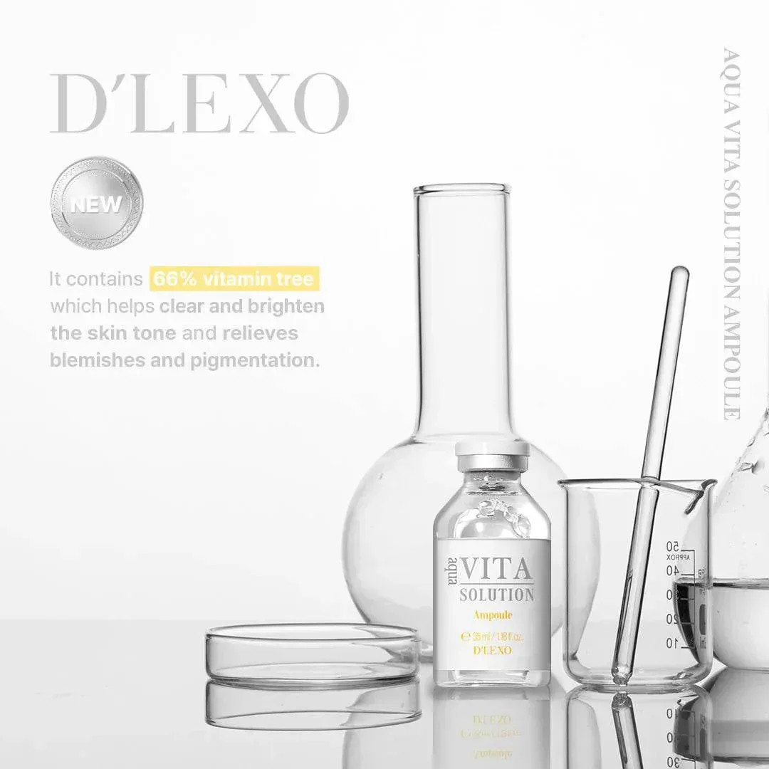 Dermaline - D'lexo Aqua Vita Solution Ampoule 35ml (1+1) - Image 2