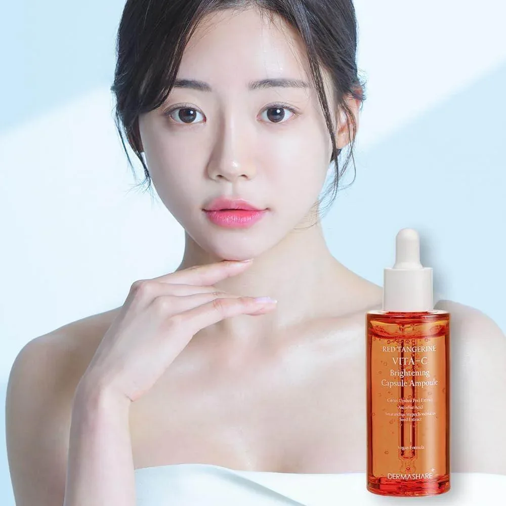 Dermashare - Red Tangerine Vita-C Brightening Capsule Ampoule 50ml - Image 3