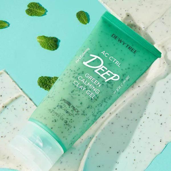 Dewytree - AC CTRL Deep Green Calming Clay Gel 100ml - Image 2