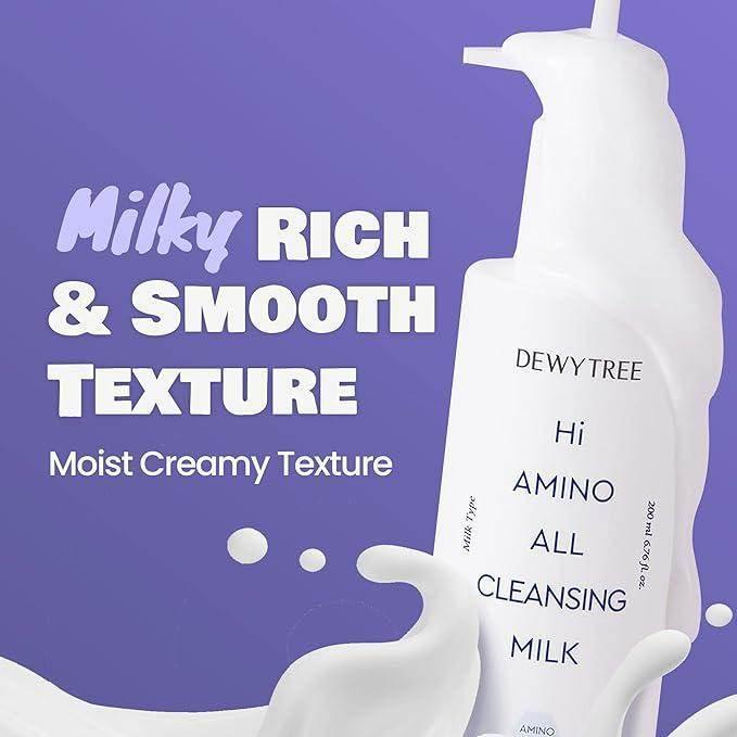 Dewytree - Hi Amino All Cleansing Milk 200ml - Image 4