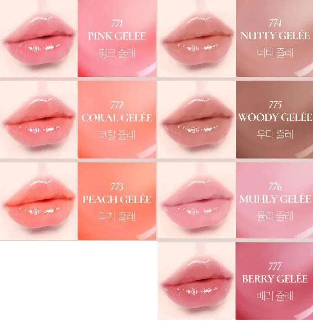 Dinto - Blur Jelly Plumping Lip Tint - 7 Colors - Image 3
