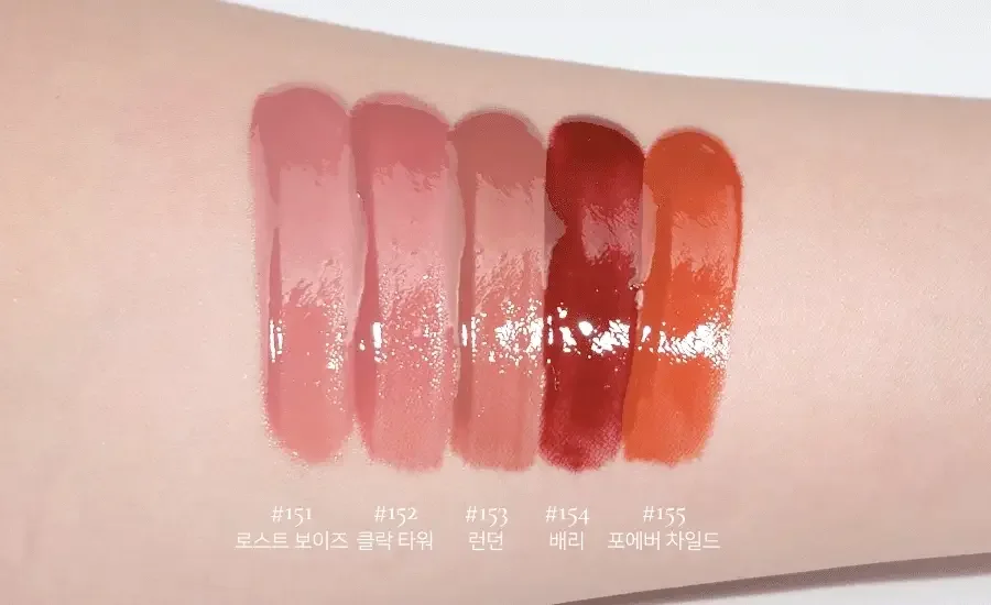 Dinto - Pearl Kissed Lip Glace & Deep Kissed Lip Enamel -15 Colors - Image 5