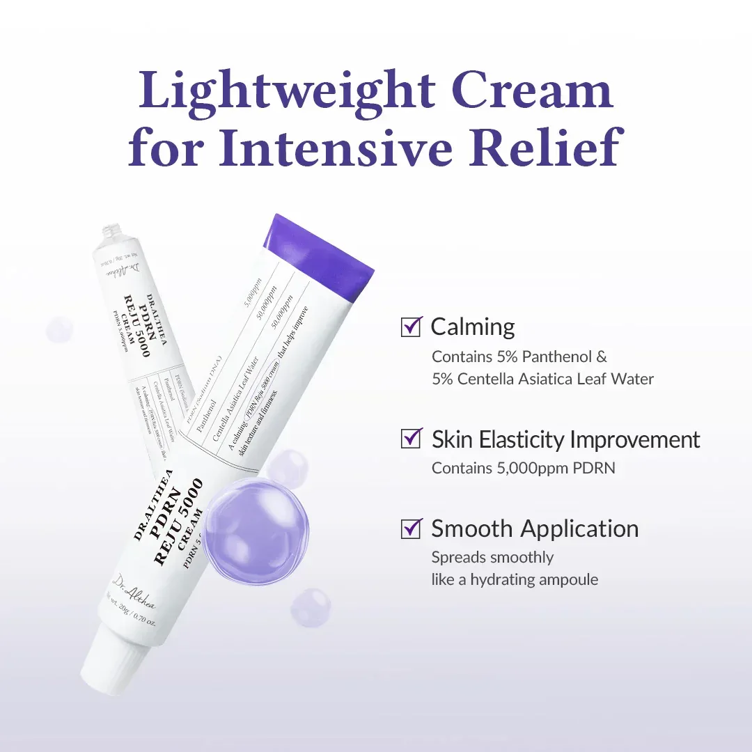 Dr Althea PDRN 5000ppm REJU Cream 20ml - Image 2
