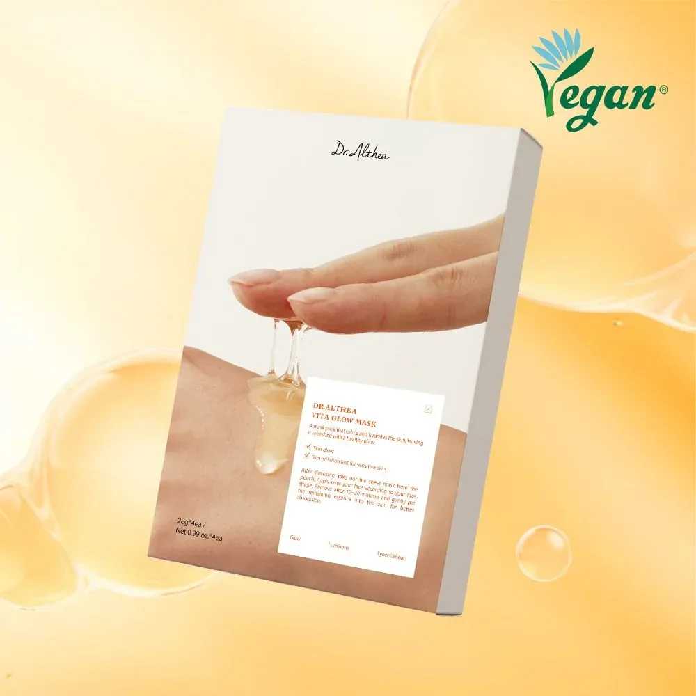 Dr Althea - Vita Glow Mask 4ea - Image 2