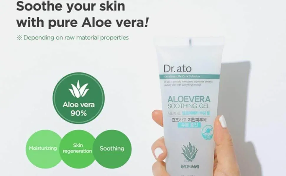 Dr Ato - Aloe Vera Soothing Gel 150ml - Image 2