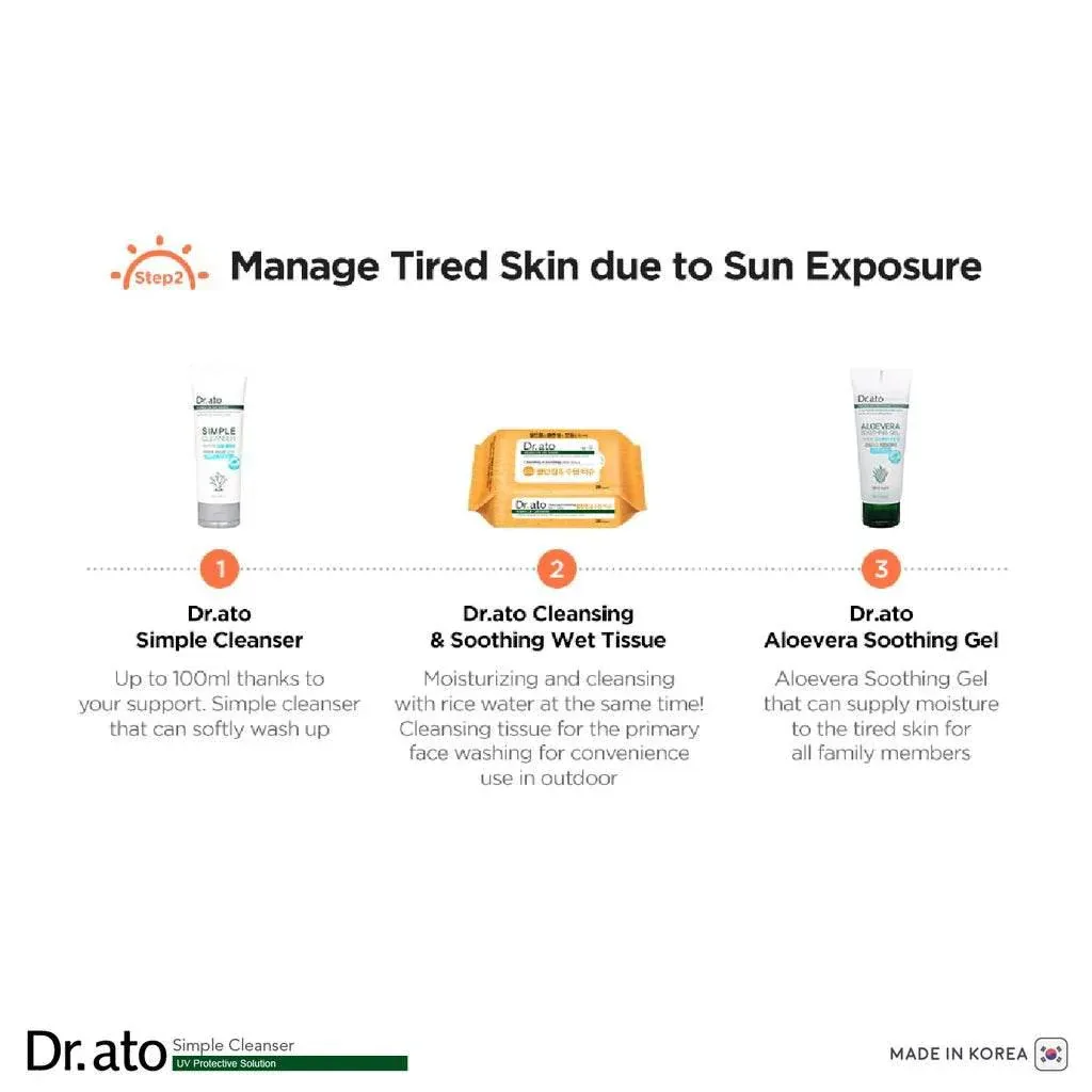 Dr Ato - Simple Cleanser 100ml - Image 3