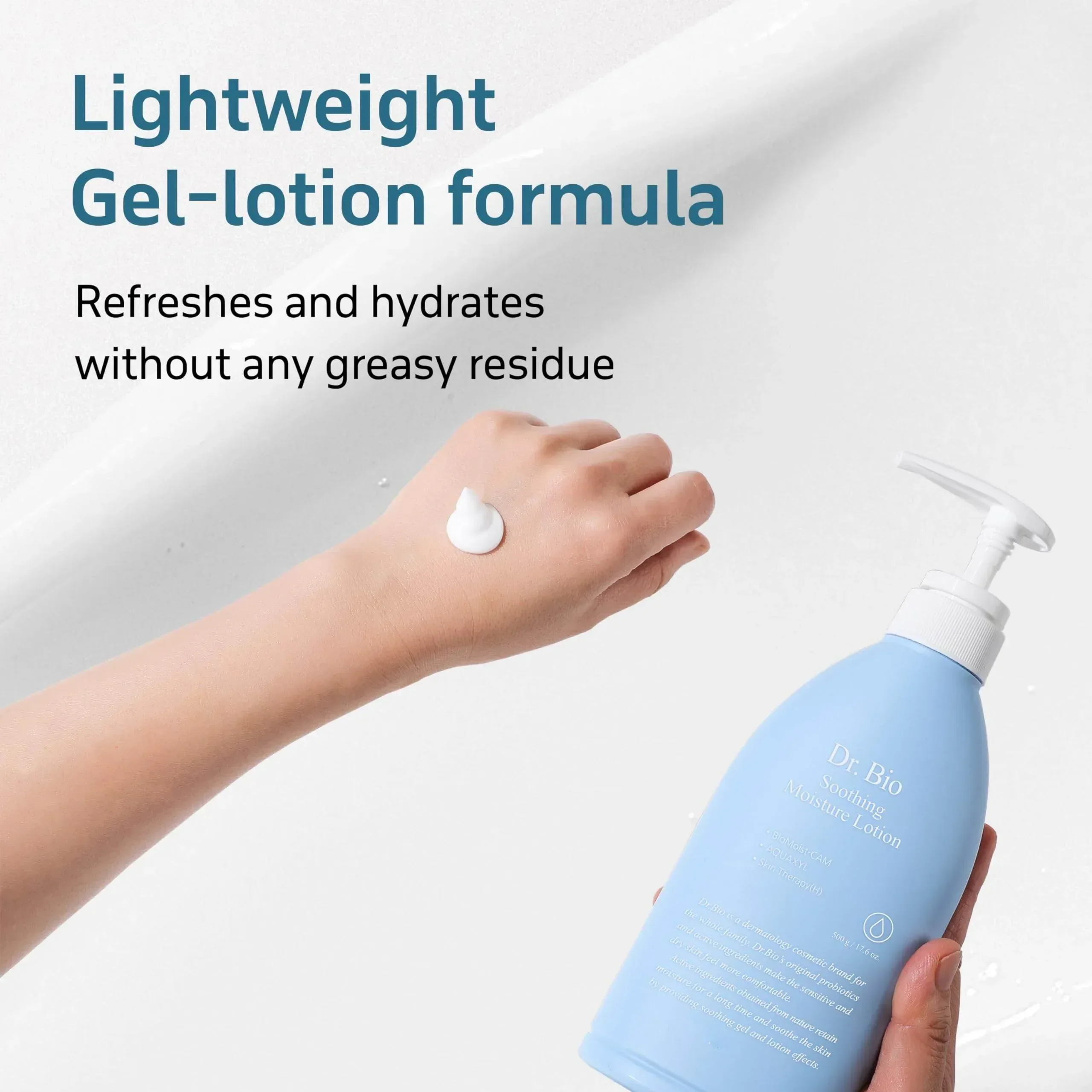 Dr.Bio - Soothing Moisture Lotion 500ml - Image 3