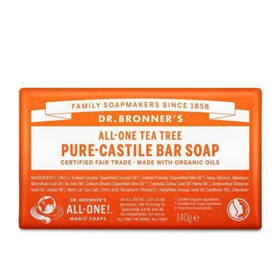 Dr Bronner - Pure Castile Bar Soap 150g (4 Types) - Image 5