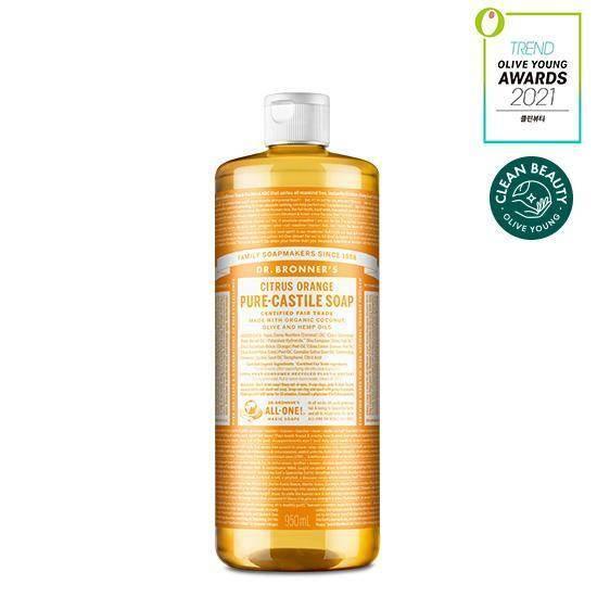Dr Bronner - Tea Tree Pure Castile Soap 950ml (10 Types) - Image 5