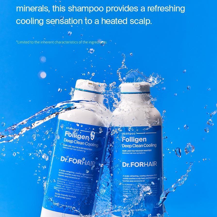 Dr For Hair - Folligen Deep Clean Cooling 300ml - Image 2