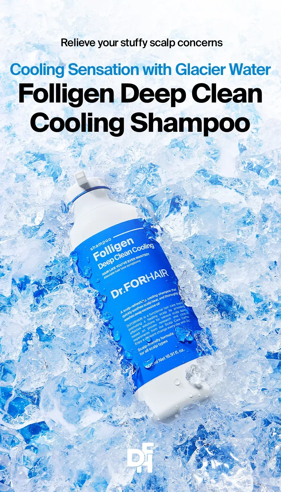 Dr For Hair - Folligen Deep Clean Cooling 300ml - Image 4