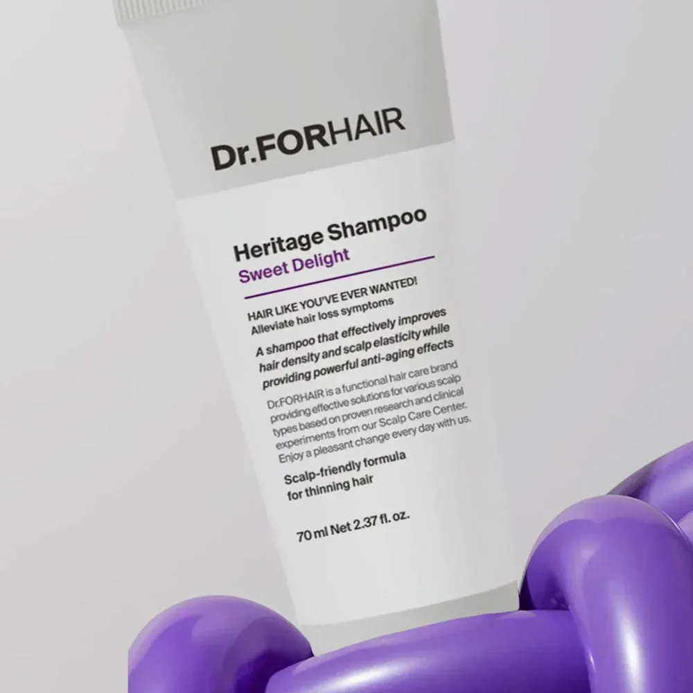 Dr For Hair - Heritage Shampoo Sweet Delight 70ml - Image 2