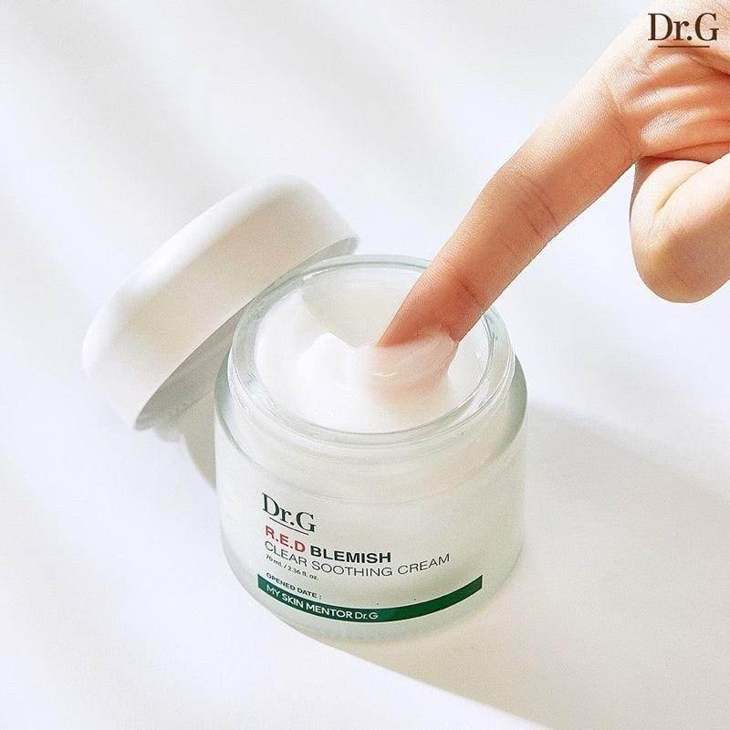 Dr.G R.E.D Blemish Clear Soothing Cream 70ml - Image 3