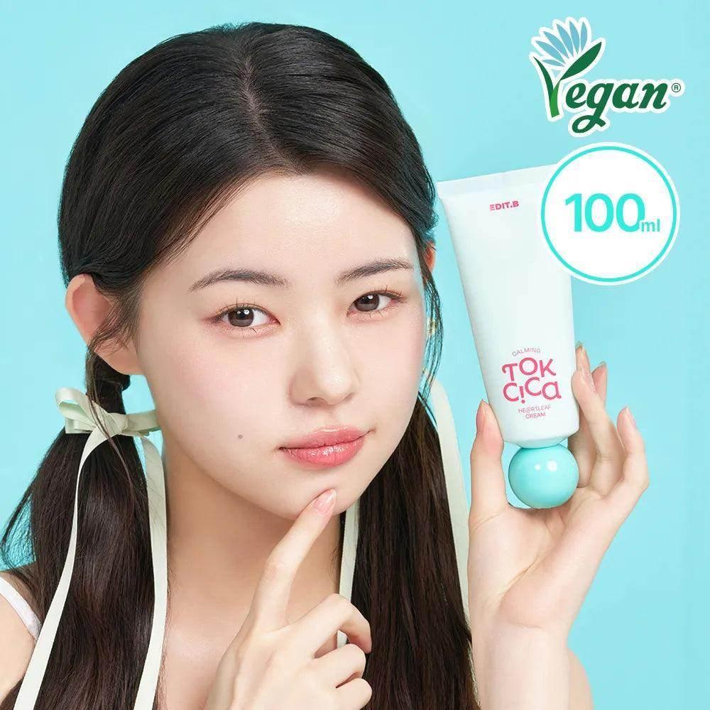 Edit.B - Calming Tok Cica Heartleaf Cream 100ml - Image 3