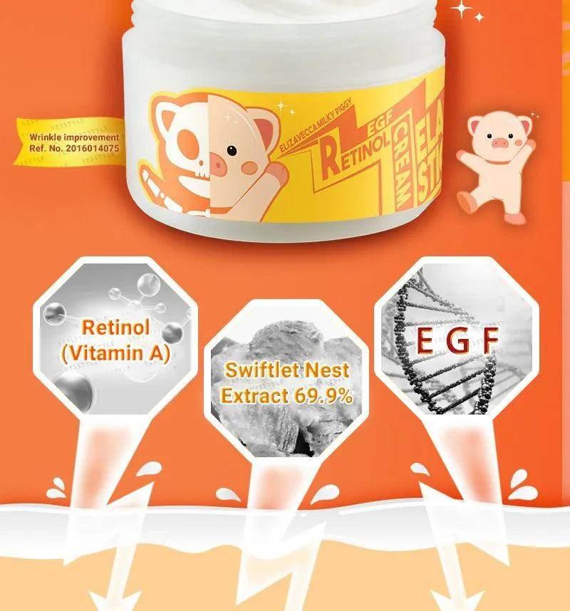 Elizavecca - Milky Piggy EGF Elastic Retinol Cream 100ml - Image 2