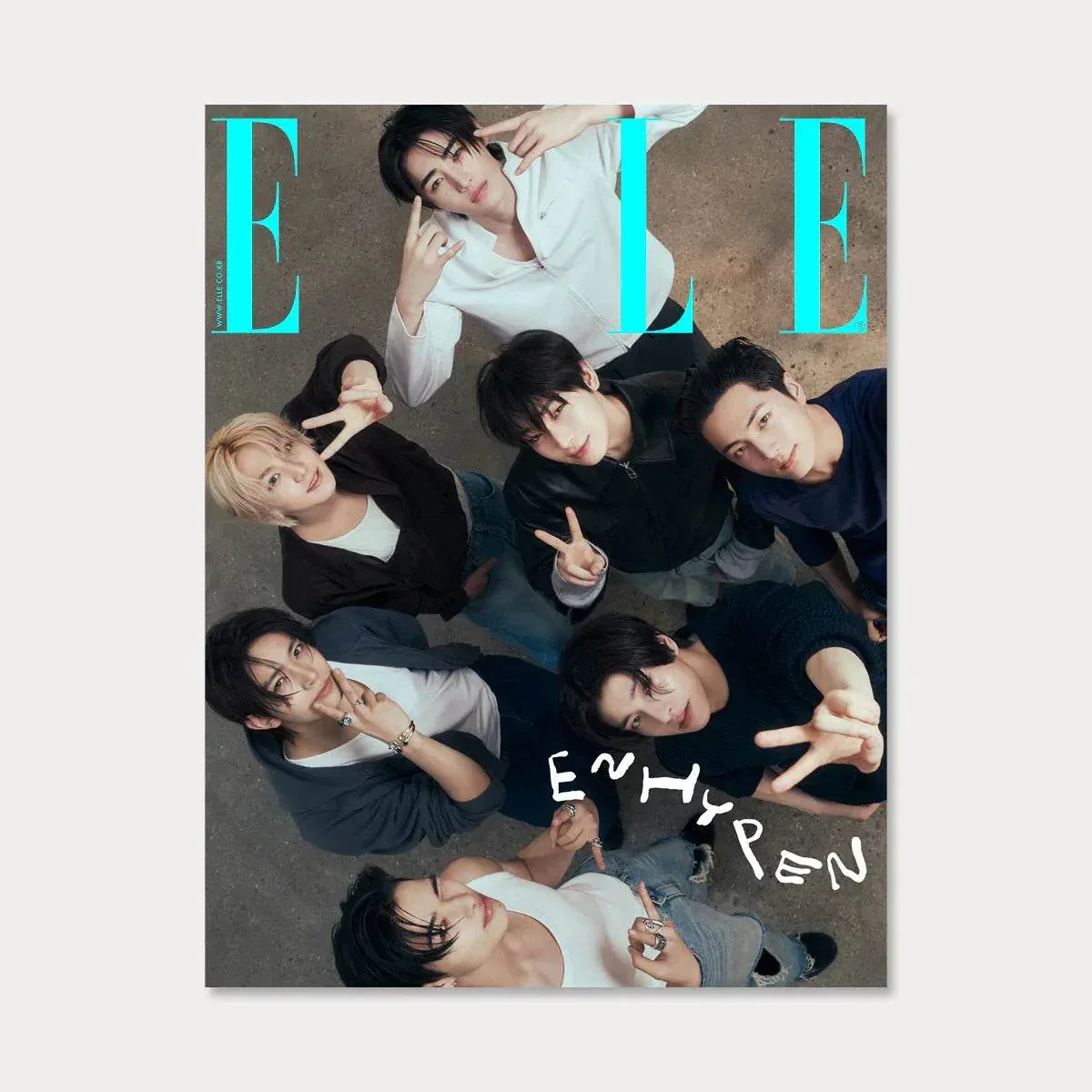 Elle 2025.04 (Enhyphen) (A / B / C / D / E / F / G / H / I) - Image 3