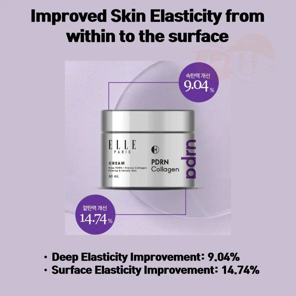 Elle Paris - Collagen PDRN Cream 50g - Image 2