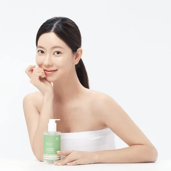 Elle Paris - Eau Thermale Green Barley Cleansing Oil 300ml - Image 3