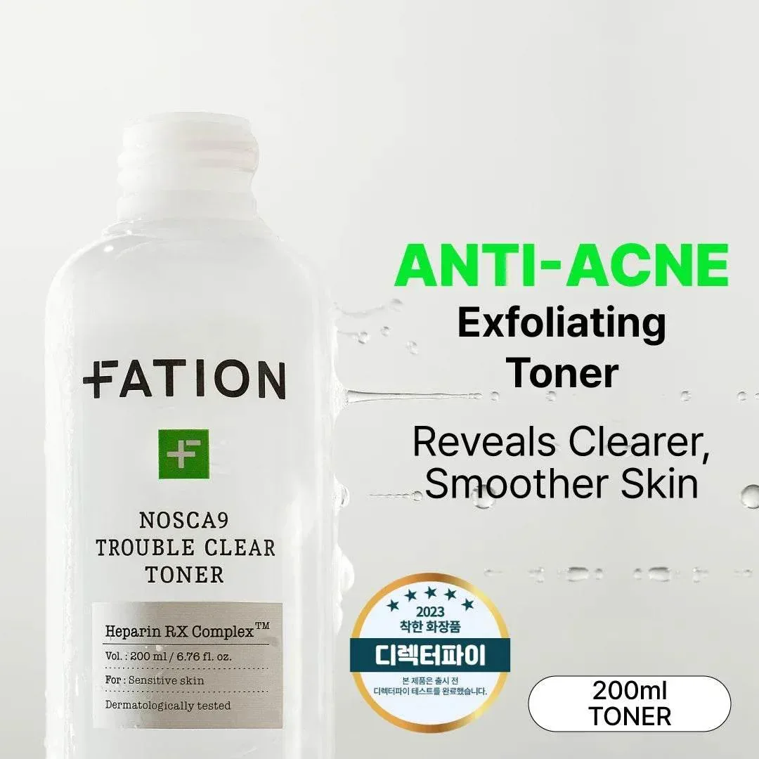 Fation - Nosca9 Trouble Clear Toner 100ml - Image 2