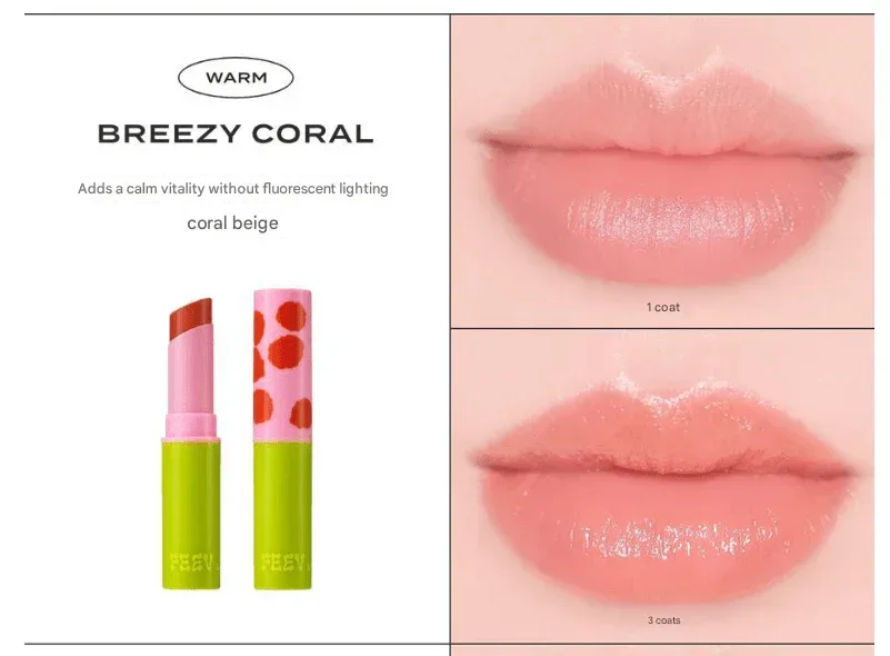 Feev - Hyper-Fit Tinted Lip Balm 4.5g - 2 Colors - Image 3
