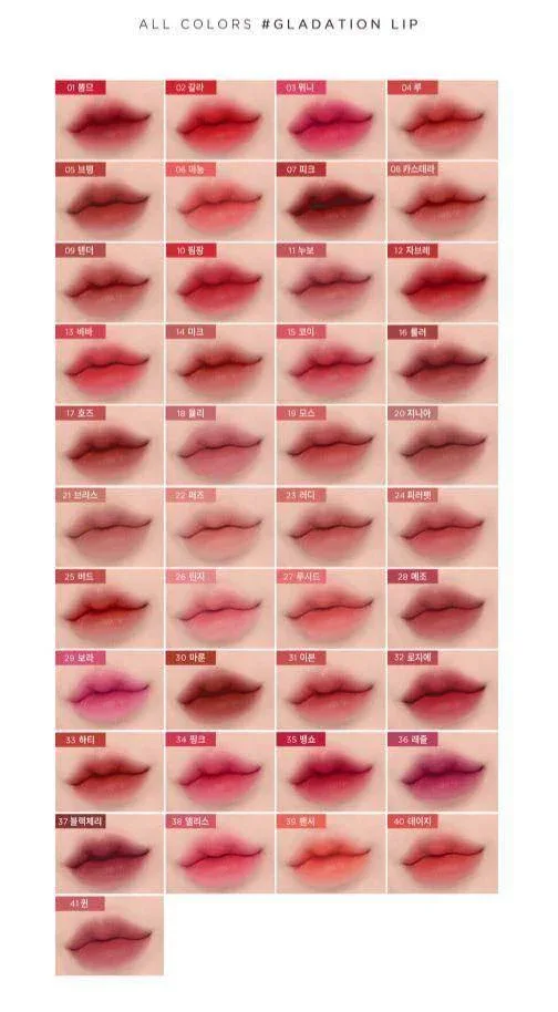 Forencos - Tattoo Clairs Velvet Tint - 41 Colors - Image 4