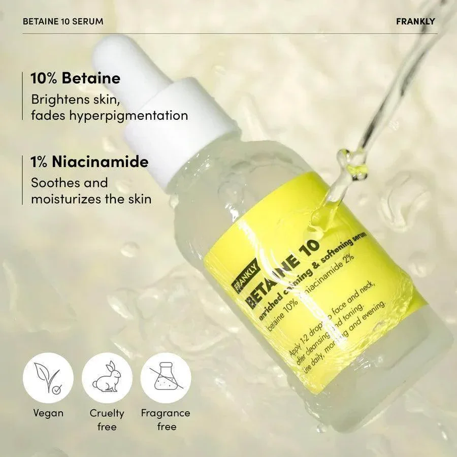 Frankly - Betaine 10 Enriched Calming & Softening Serum 30ml - Image 2