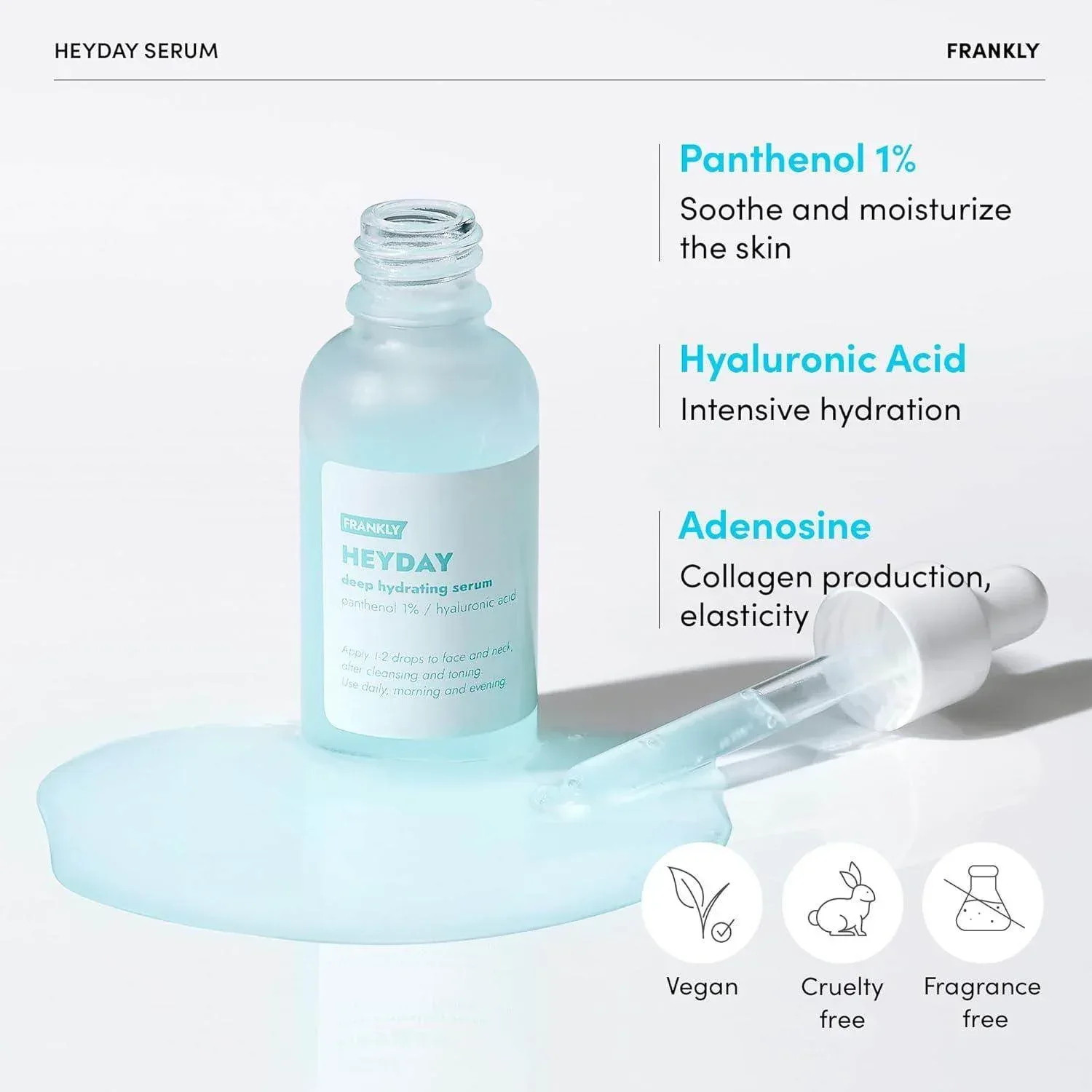 Frankly - Heyday Deep Hydrating Serum 30ml - Image 2