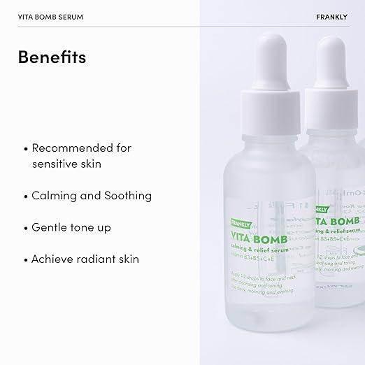 Frankly - Vita Bomb Calming & Relief Serum  30ml - Image 2