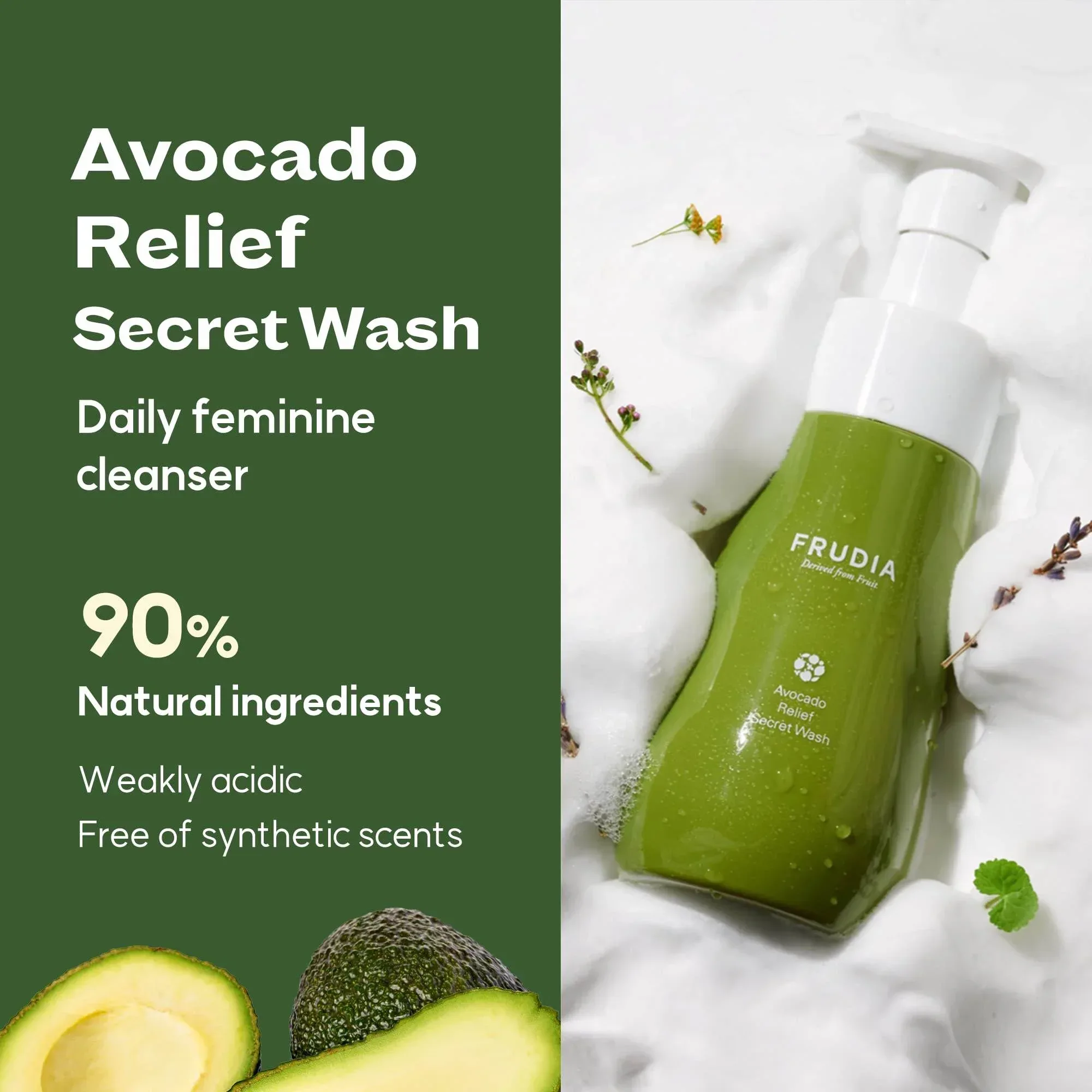 Frudia - Avocado Relief Secret Wash 260ml - Image 2