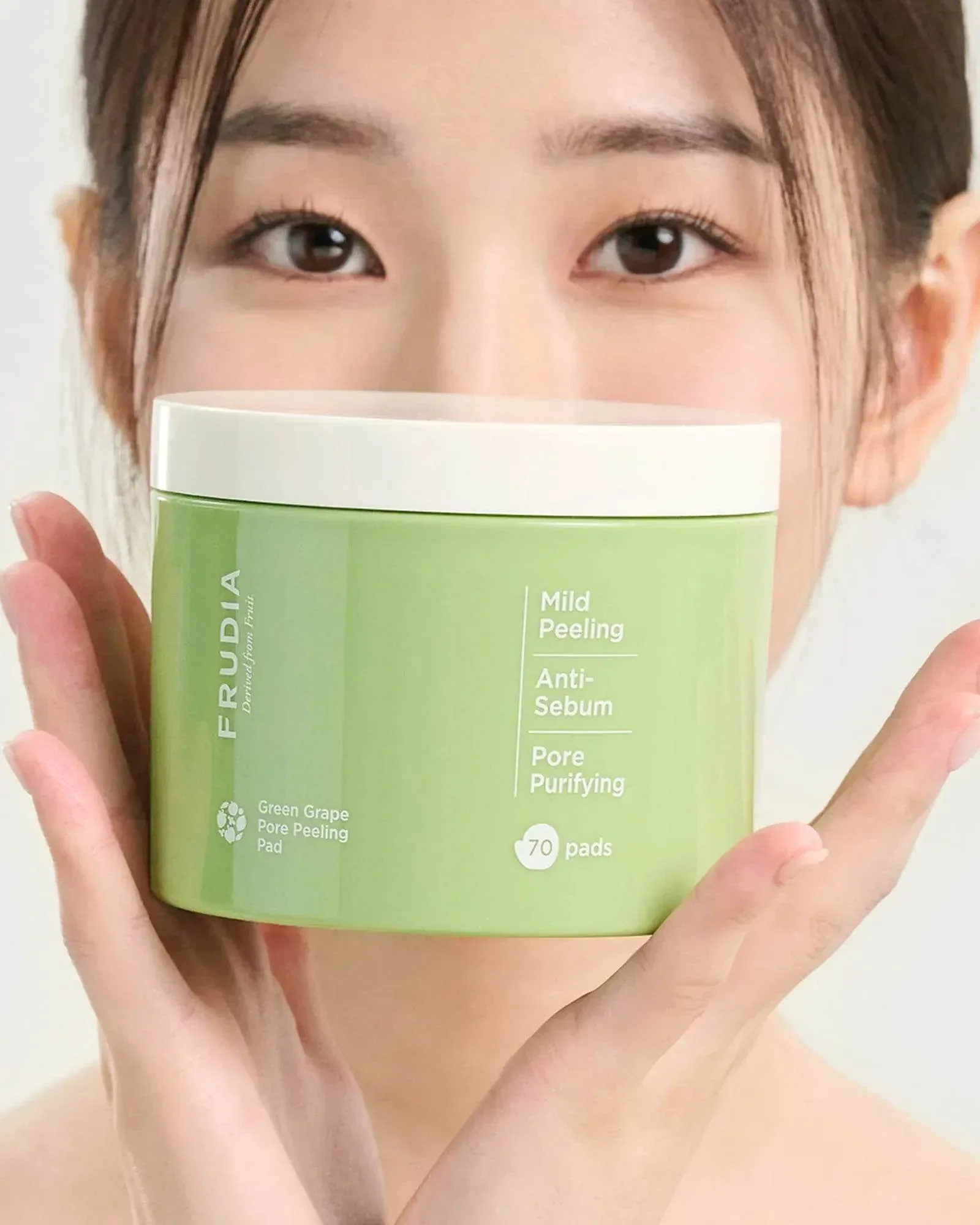 Frudia - Green Grape Pore Peeling Pad 70ea - Image 2